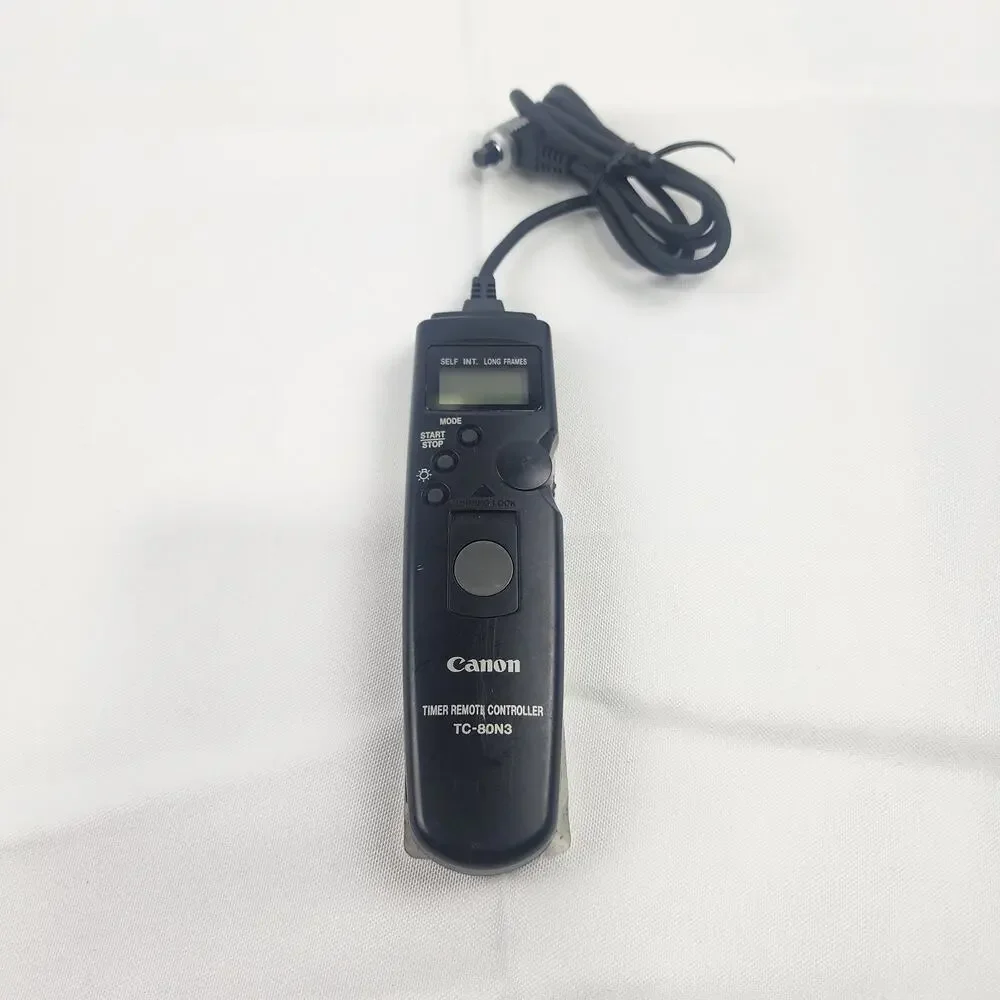 Canon TC-80N3 Timer Remote Controller Intervalometer for EOS 1D 5D 7D Series